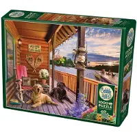 Cobble Hill Puzzle Welcome to the Lake House - 1000 pièces