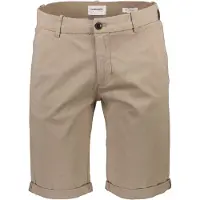 Lindbergh Homme Lindbergh Slim Fit Short sable, Unicolore
