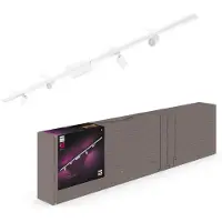 Philips Perifo Éclairage sur Rail Plafond - 4 Spots - White and Color - Blanc