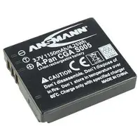 Ansmann A-Pan CGA S005 - Batterie de caméscope Li-Ion 1000 mAh - pour Panasonic Lumix DMC-FX01, FX150, FX3EG-A, LX3, LX3EB-K, LX3EGM-K, LX3EGM-S, LX3E-K, LX3E-S