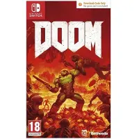 Games Switch Doom Code In Box Rouge PAL