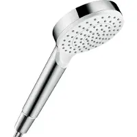 Hansgrohe douchette 1 jet crometta - ø 10 cm - blanc chromé