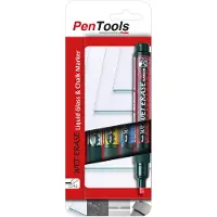 Pentel Marqueur craie WET EARASE SMW26, étui de 4 pièces, assorti (4x)