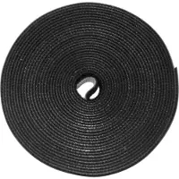 Deltaco CM05S - Rouleau de colliers de serrage (Serre-câbles velcro, 1 pcs)