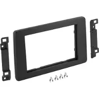 ACV Plaque de façade 2-DIN - - Renault Express (RJK) - Noir - Compatible 2021-2023 - Installation autoradio