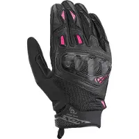 Ixon Rise Air 2 L Noir Fuchsia Femmes Gants Moto Taille S