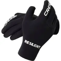 Cressi Resilent Gloves 3 Mm Noir M