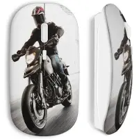 MANIACASE Souris Sans Fil Motard Speed