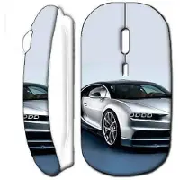 MANIACASE Souris Sans Fil Bugatti Veyron Blanc