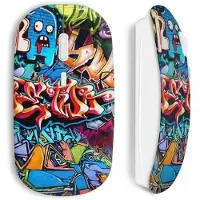 MANIACASE Souris Sans Fil Graph tag design