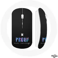 MANIACASE Souris Sans Fil - BTS - Proof - 2022 - Clé USB WiFi - Compatible Mac et PC
