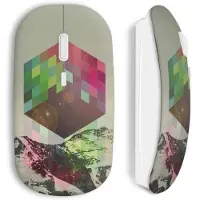 MANIACASE Souris Sans Fil Cube Volant