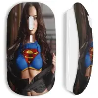 MANIACASE Souris Sans Fil Sexy Girl Megan Fox Superman