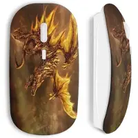MANIACASE Souris sans fil fire breathing dragon