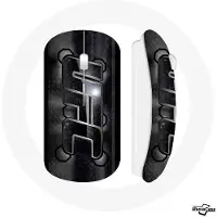 MANIACASE Souris Sans Fil - - UFC - Noir - USB wifi - Compatible Mac et PC
