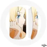 MANIACASE Souris Sans Fil - - Irina Jelavic - Compatible Mac et PC - Clé USB wifi incluse - Blanc