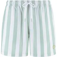 Shiwi Shorts de bain vert clair / blanc