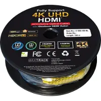 Transmedia Câble HDMI C 508-70 M, connecteur HDMI de type A (standard), noir et doré