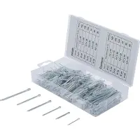 Bgs Assortiment De Goupilles Fendues 555 Pcs - 8048