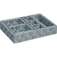 Relaxdays 6x Panier de rangement (32 cm)