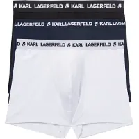 Karl Lagerfeld Boxers marine / noir / blanc