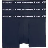Karl Lagerfeld Boxers bleu marine / blanc