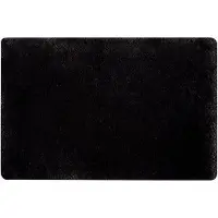 Spirella Tapis de bain - Fino - Noir - 60X90 cm