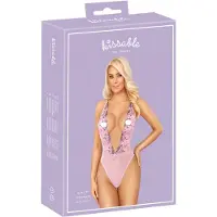 Kissable - Body brodé rose (rose)