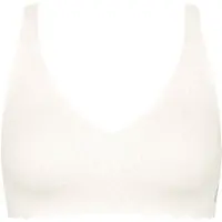 Sloggi Soutien-gorge 'ZERO Feel Bliss' gris foncé / blanc cassé