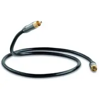 QED Performance Subwoofer - Câble de subwoofer - RCA mâle pour RCA mâle - 6 m - double paire torsadée blindée
