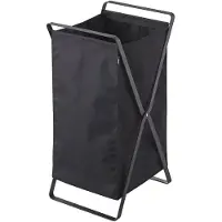 Yamazaki Panier à Linge Yamazaki Tower Black 69 L