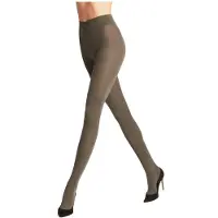Falke Collant doux mérinos en laine mélangée anthra mel