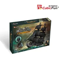 Cubic Jeu de puzzle 3D Une grande série de Pirate Okret (308 pièces)