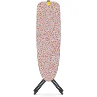 Joseph Joseph Planche à repasser avec tapis de repassage amovible Glide Compact 50027 Fleur de pêche
