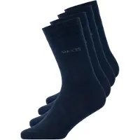 Snocks Chaussettes bleu marine / gris clair