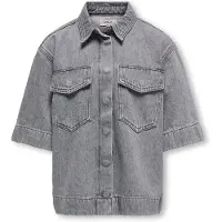 ONLY GIRLS Chemisier gris denim