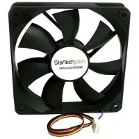 StarTech.com Ventilateur d'Ordinateur 120 mm avec PMW - Connecteur à Modulation d'Impulsion en Durée - ventilateur châssis