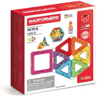 Magformers Jeu de construction magnétique - Magformers 14 pièces