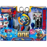 Hasbro Pack de 2 figurines One Robot Battlers Optimus Prime et Megatron