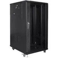 Lanberg FF01-6822-12B armoire rack 22U Freestanding rack Noir