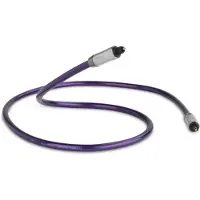QED Reference Optical - Câble audio numérique (optique) - TOSLINK mâle pour TOSLINK mâle - 60 cm - fibre optique - quartz
