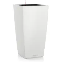 Lechuza Jardinière CUBICO Color 22 ALL-IN-ONE Blanc