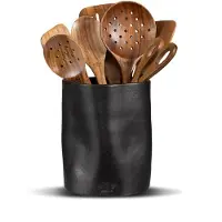 Dutchdeluxes Pot Dutchdeluxes Dented Crock Black Matt