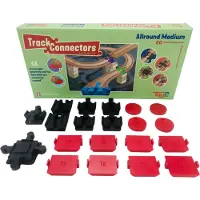 TOY2 Track Connectors Allround Medium (21024) Rouge Enfants