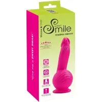 Sweet Smile SMILE Powerful - vibromasseur ventouse double moteur rechargeable - rose