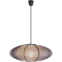Nordlux Villo - abat-jour en papier sans suspension - Ø 60 x 24 cm - gris