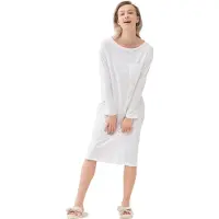 Mey Chemise de nuit blanc