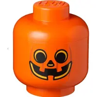 LEGO Tête de rangement citrouille - Grande