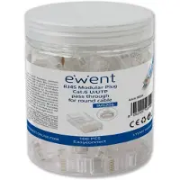 Ewent Connecteur Rj45 Cat6 Im1206 100 Unités