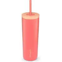 LifeStraw Go Series Tumbler, 500ml, mug isotherme, rose/orange
